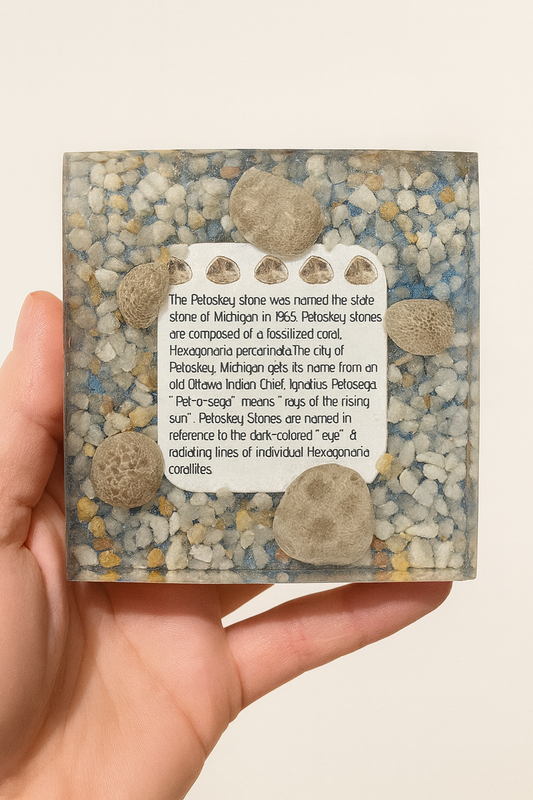 Petosky Informative Coaster