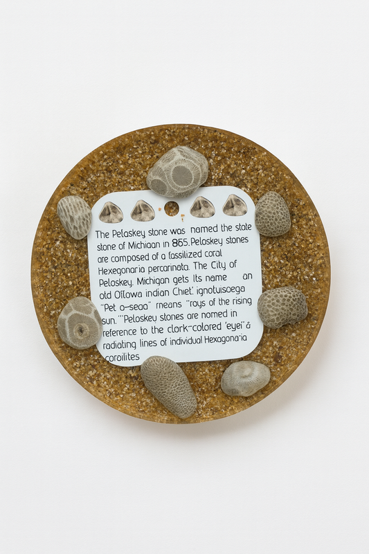 Petosky Informative Coaster